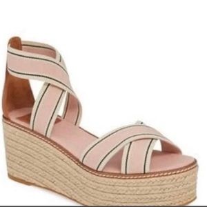Tory Burch Espadrille Platform Sandals Size 7
